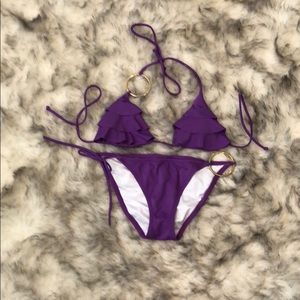 Purple Victoria’s Secret bikini